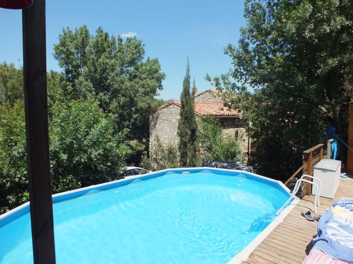 Sur La Bonnefooi Bed & Breakfast Prades-sur-Vernazobre Eksteriør bilde