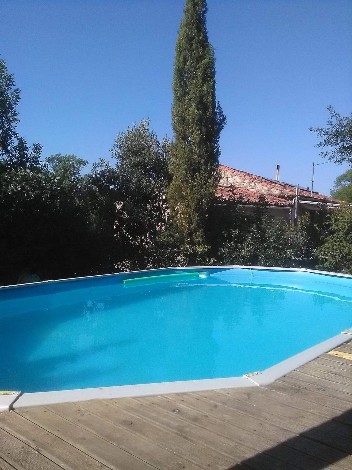 Sur La Bonnefooi Bed & Breakfast Prades-sur-Vernazobre Eksteriør bilde