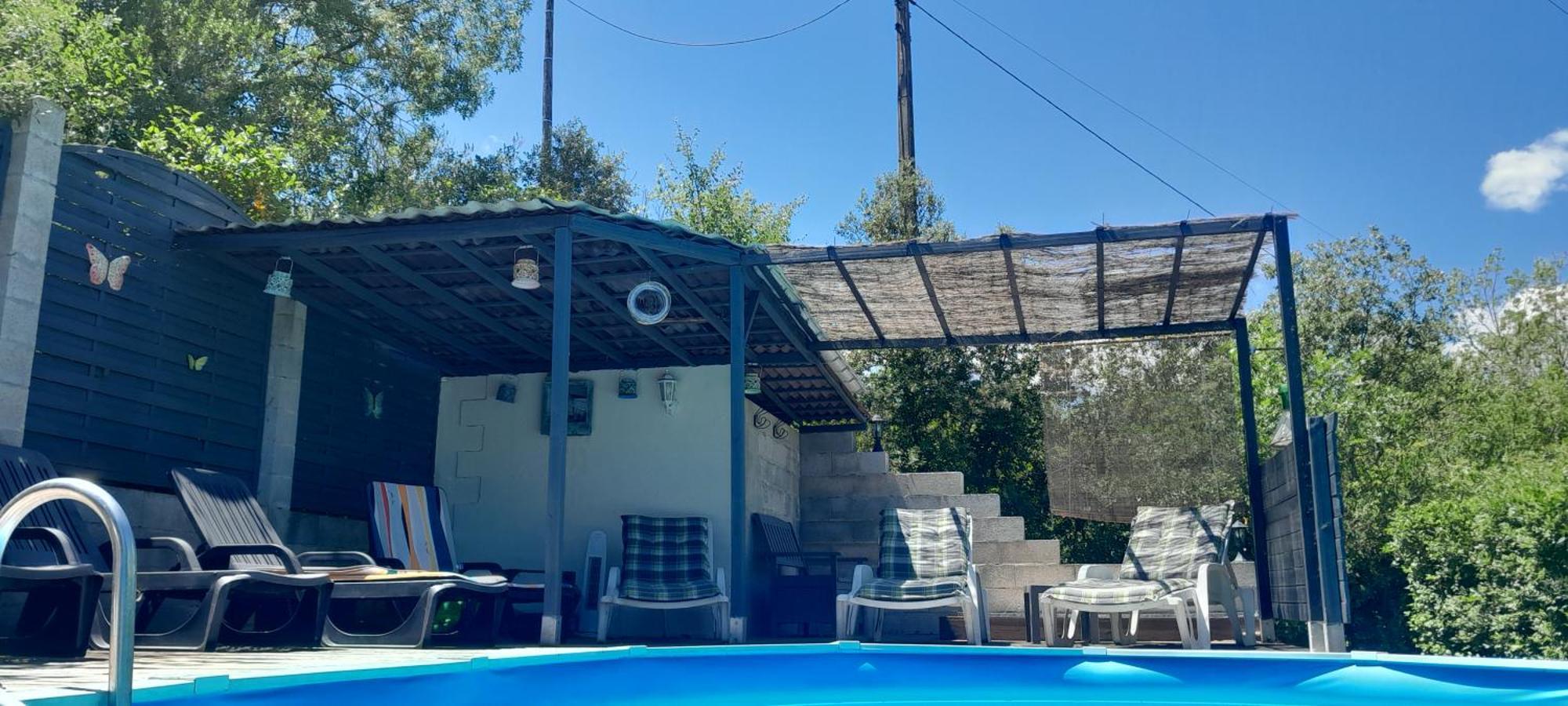 Sur La Bonnefooi Bed & Breakfast Prades-sur-Vernazobre Eksteriør bilde