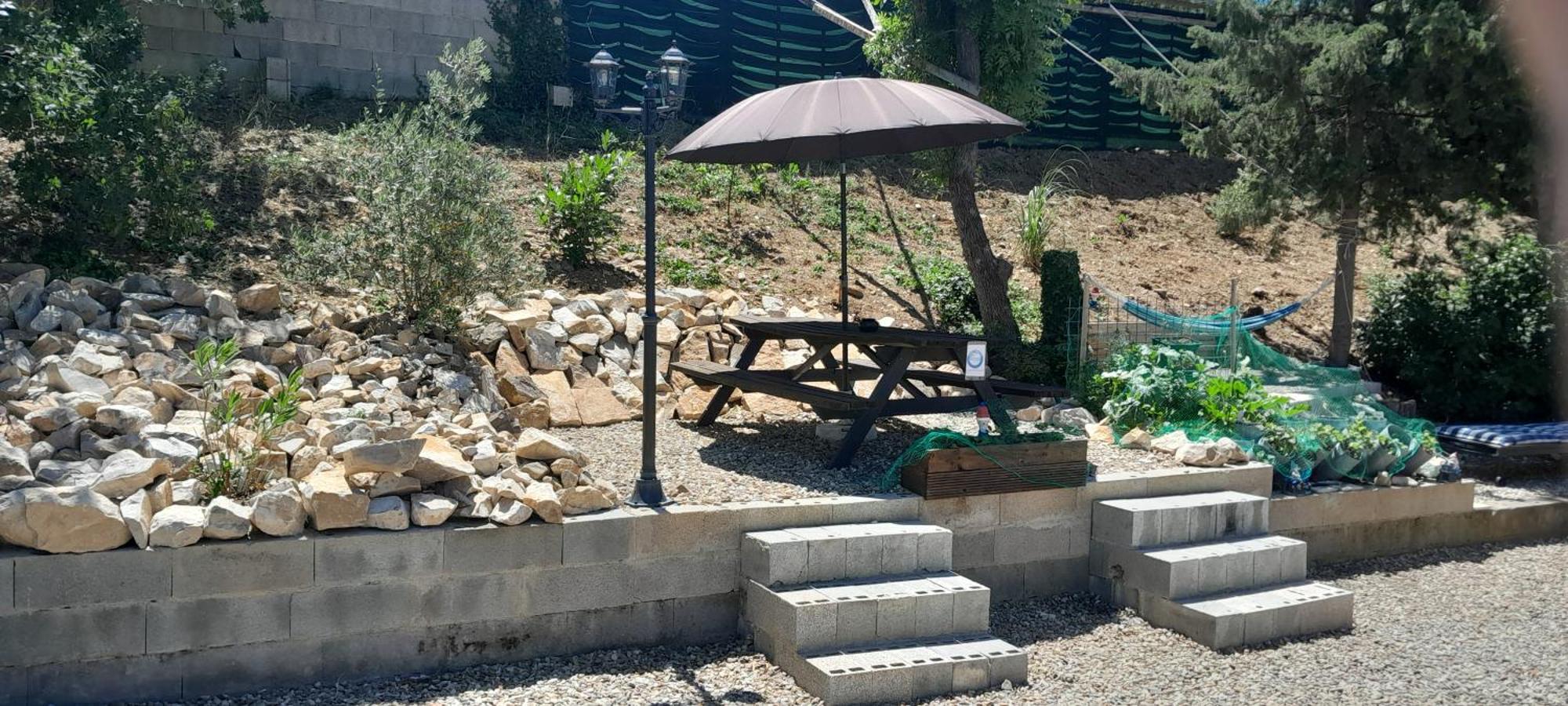 Sur La Bonnefooi Bed & Breakfast Prades-sur-Vernazobre Eksteriør bilde
