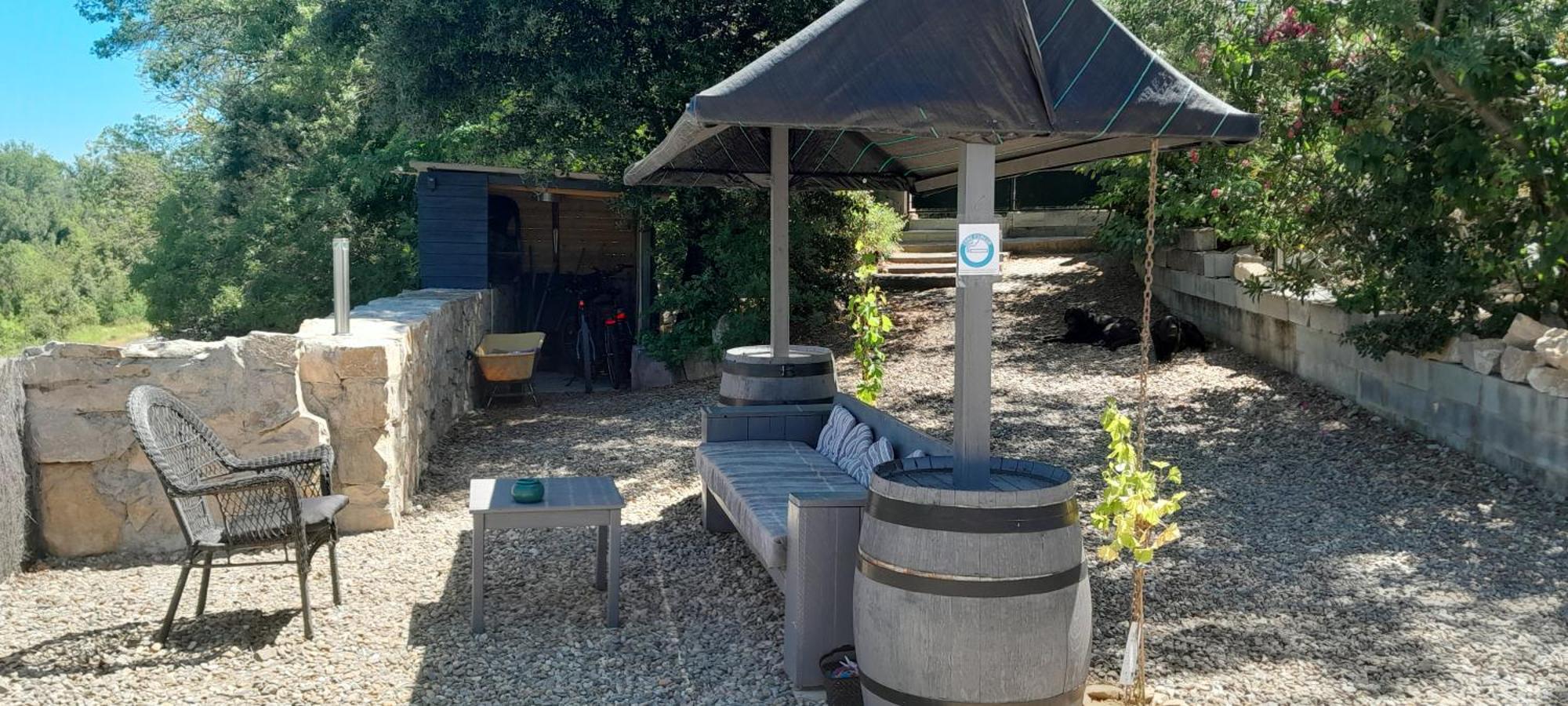 Sur La Bonnefooi Bed & Breakfast Prades-sur-Vernazobre Eksteriør bilde