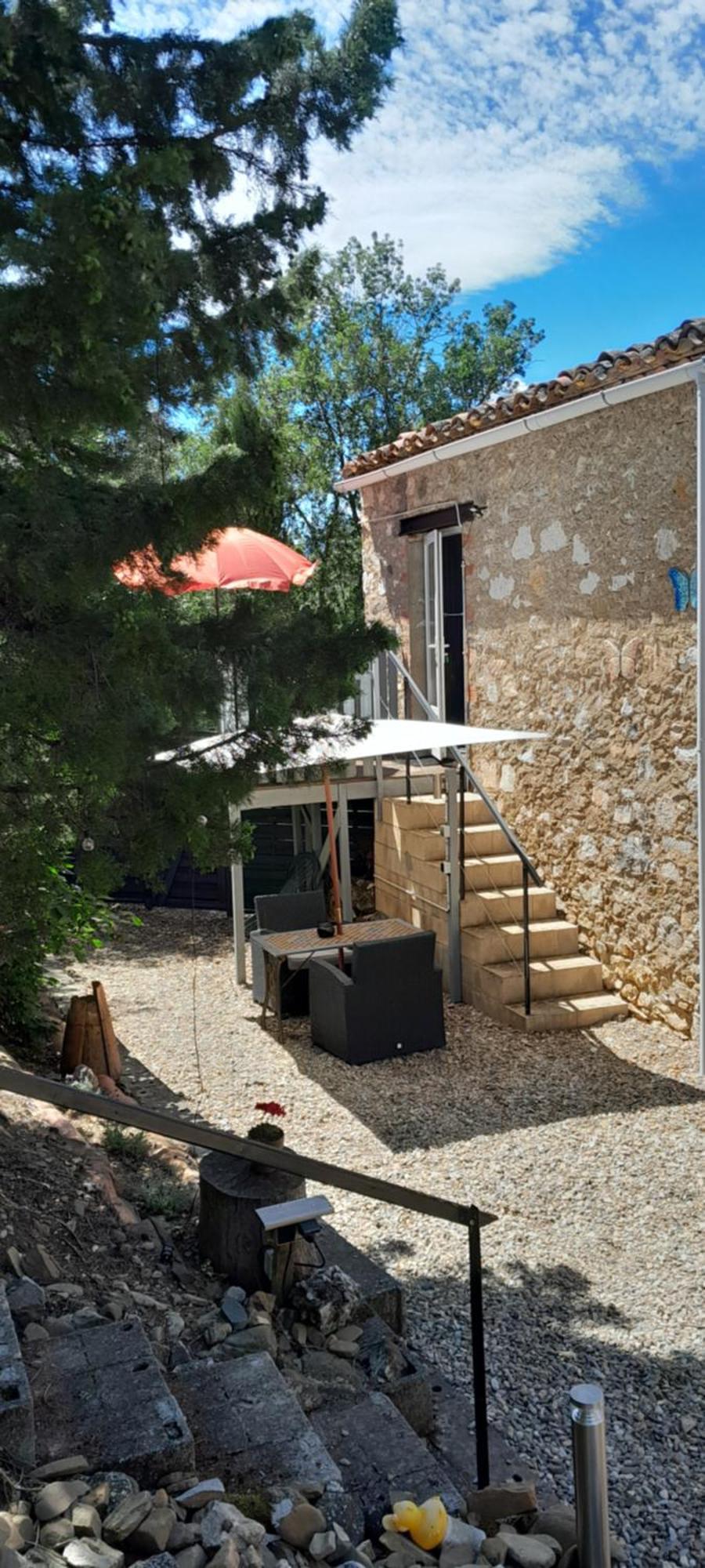 Sur La Bonnefooi Bed & Breakfast Prades-sur-Vernazobre Eksteriør bilde