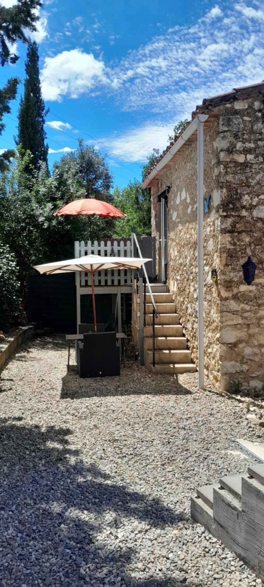 Sur La Bonnefooi Bed & Breakfast Prades-sur-Vernazobre Eksteriør bilde