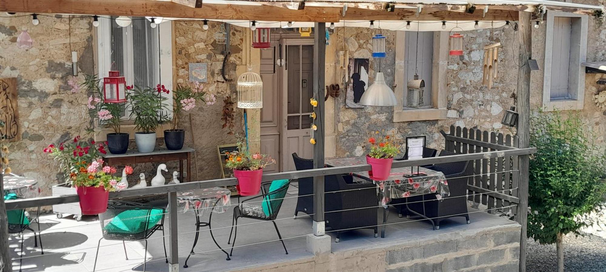 Sur La Bonnefooi Bed & Breakfast Prades-sur-Vernazobre Eksteriør bilde